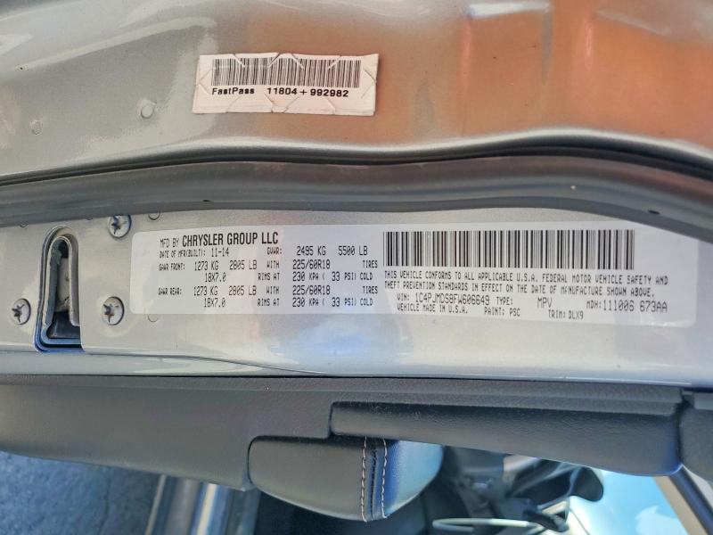 Продажа на аукционе авто 2015 Jeep Cherokee, vin: 1C4PJMDS8FW606649, номер лота: 68305456