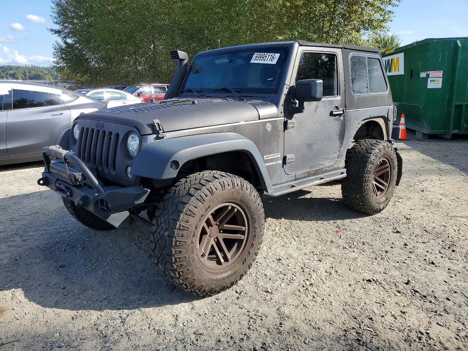 69995116 :رقم المزاد ، 1C4AJWAG5HL561157 vin ، 2017 Jeep Wrangler مزاد بيع
