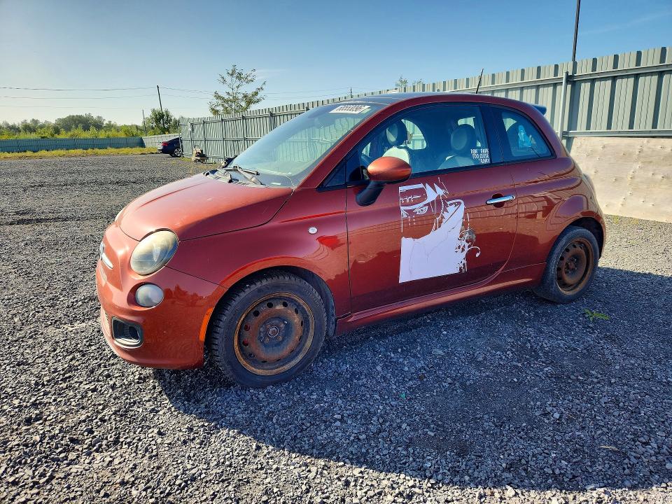Продажа на аукционе авто 2013 Fiat 500, vin: 3C3CFFBR0DT746178, номер лота: 68553096