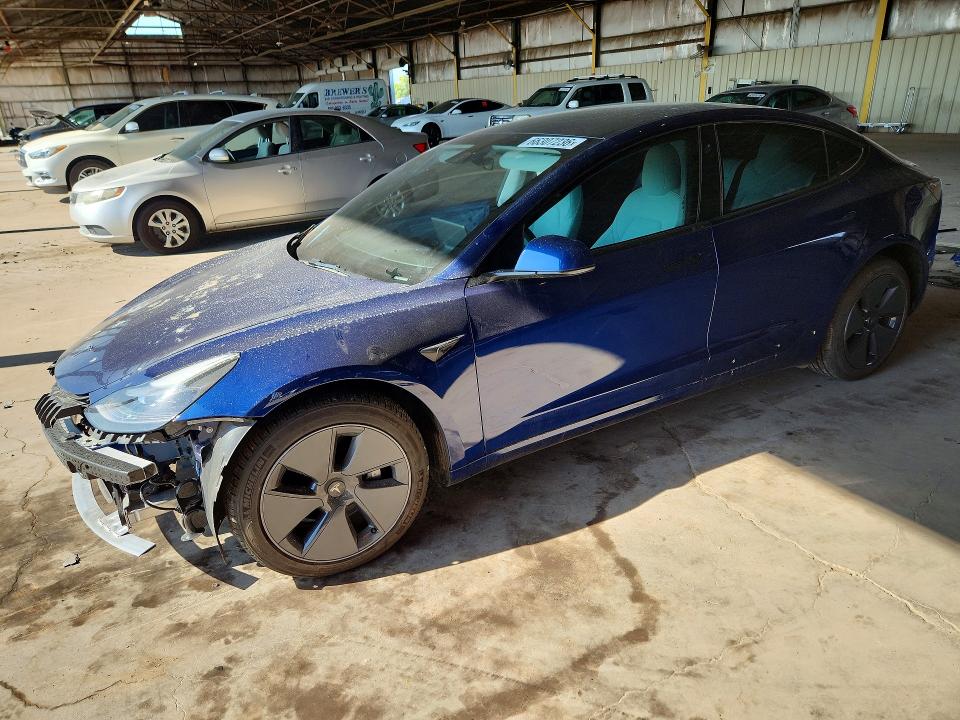 Aukcja sprzedaży 2022 Tesla Model 3, vin: 5YJ3E1EB5NF109593, numer aukcji: 66307236