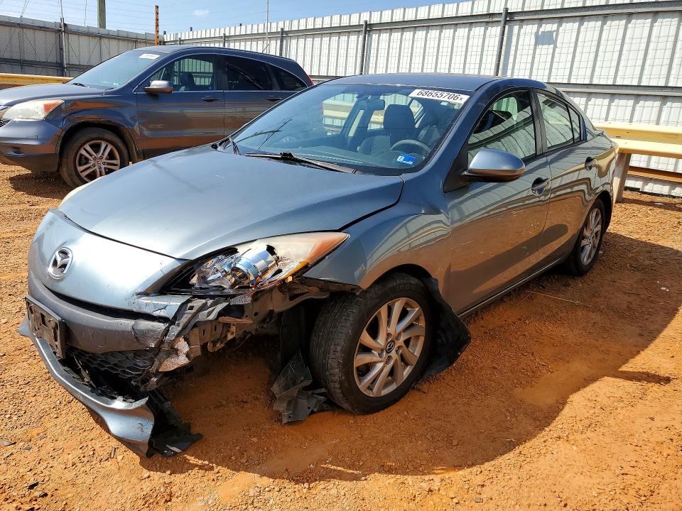 2013 Mazda 3 მანქანა იყიდება აუქციონზე, vin: JM1BL1V71D1738692, აუქციონის ნომერი: 68655706