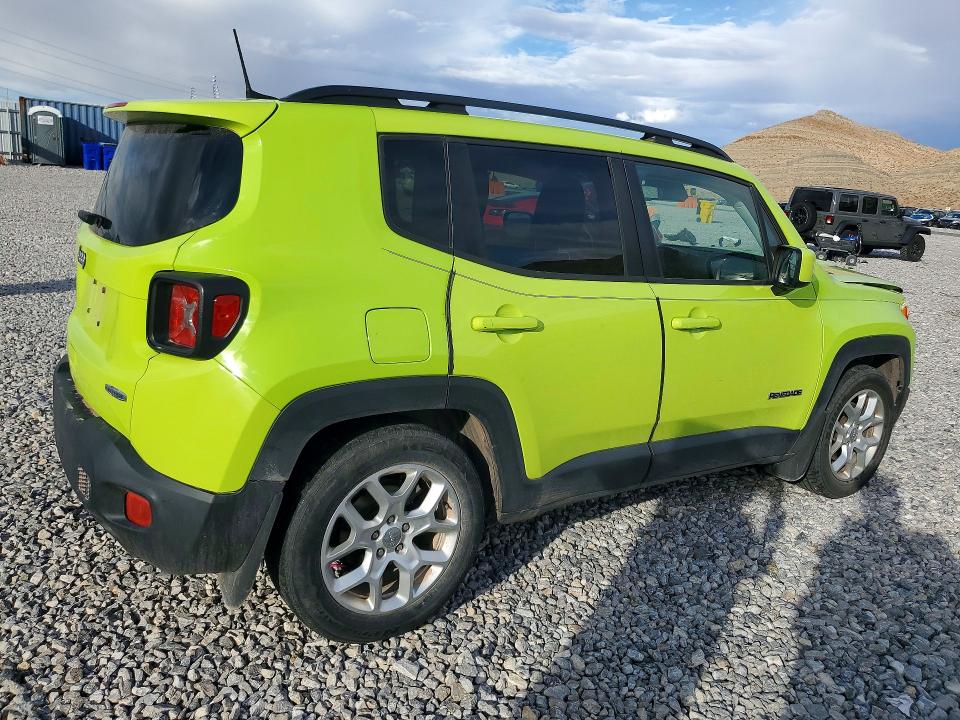 Aukcja sprzedaży 2018 Jeep Renegade, vin: ZACCJABB3JPJ62390, numer aukcji: 71108526