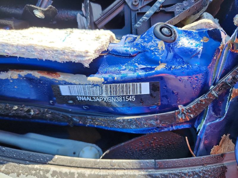 Продажа на аукционе авто 2016 Nissan Altima, vin: 1N4AL3APXGN381545, номер лота: 68835856