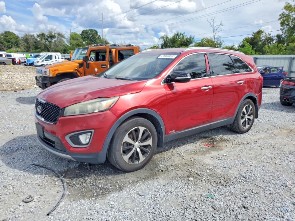 2016 Kia Sorento მანქანა იყიდება აუქციონზე, vin: 5XYPHDA19GG025165, აუქციონის ნომერი: 71250416