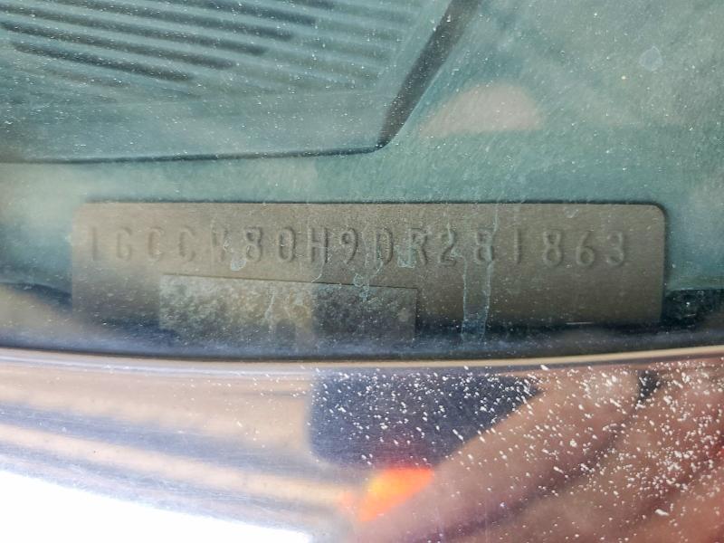 70296836 :رقم المزاد ، 1GCCW80H9DR281863 vin ، 1983 Chevrolet El Camino مزاد بيع