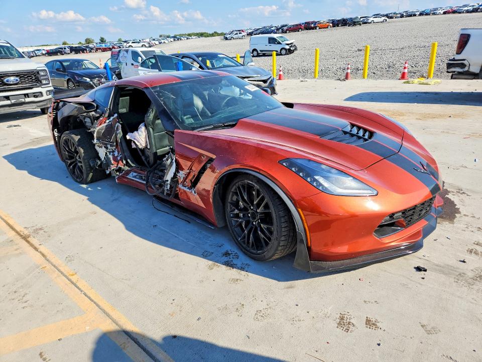 66305326 :رقم المزاد ، 1G1YP2D68F5603081 vin ، 2015 Chevrolet Corvette مزاد بيع