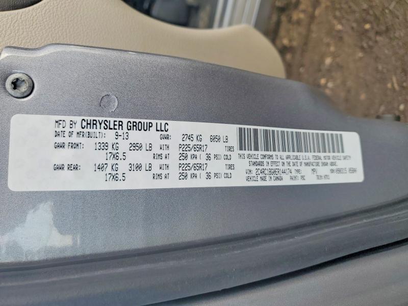 Aukcja sprzedaży 2014 Chrysler Town & Country, vin: 2C4RC1BG0ER144174, numer aukcji: 66996896