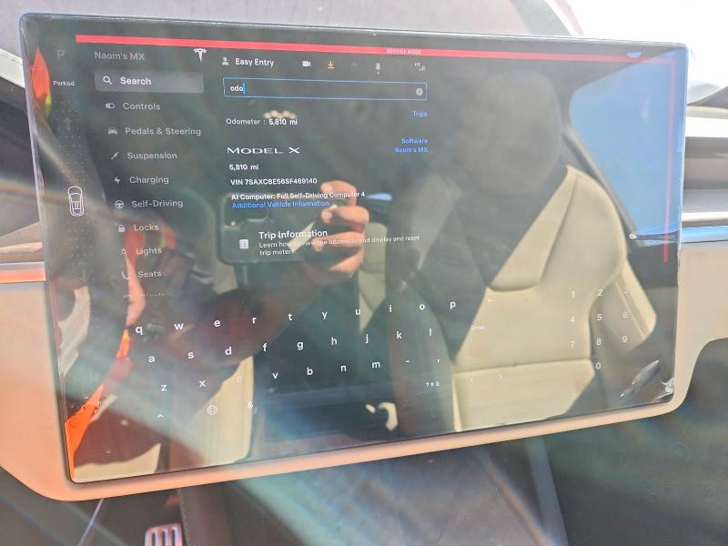 Продажа на аукционе авто 2025 Tesla Model X, vin: 7SAXCBE56SF469140, номер лота: 68197676