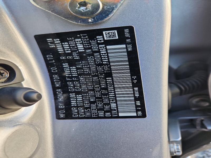 Продаж на аукціоні авто 2018 Honda Civic, vin: JHMFC1F96JX021360, номер лоту: 70187366