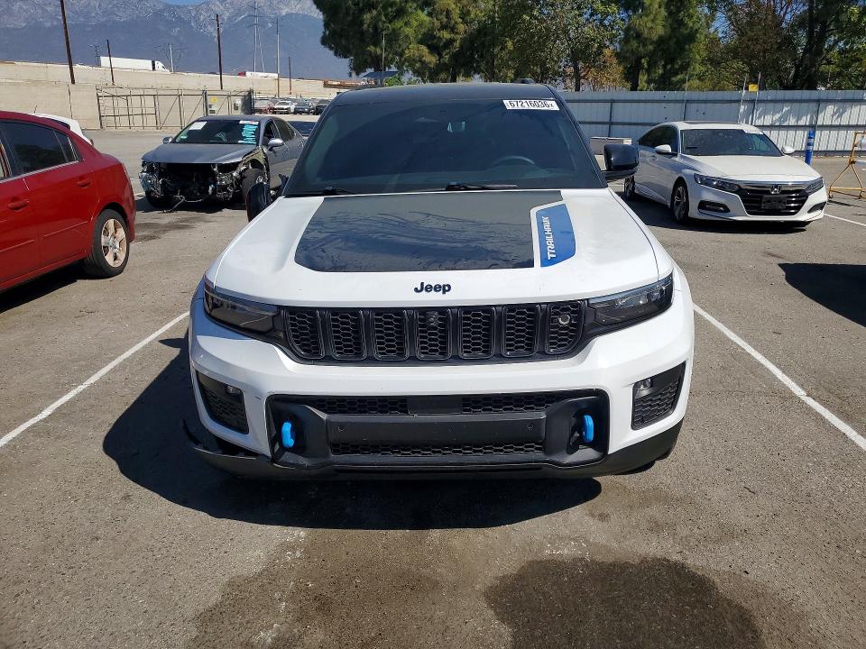 2022 Jeep Grand Cherokee მანქანა იყიდება აუქციონზე, vin: 1C4RJYC66N8760056, აუქციონის ნომერი: 67216036