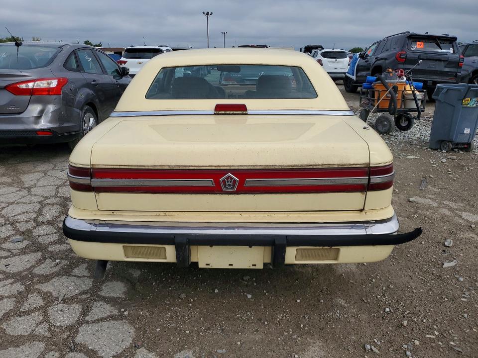 69525626 :رقم المزاد ، ZC2FS1205MB207527 vin ، 1991 Chrysler Tc مزاد بيع