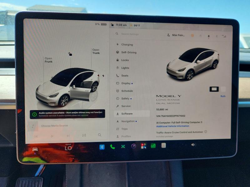 Aukcja sprzedaży 2023 Tesla Model Y, vin: 7SAYGDEE2PF671002, numer aukcji: 68107026