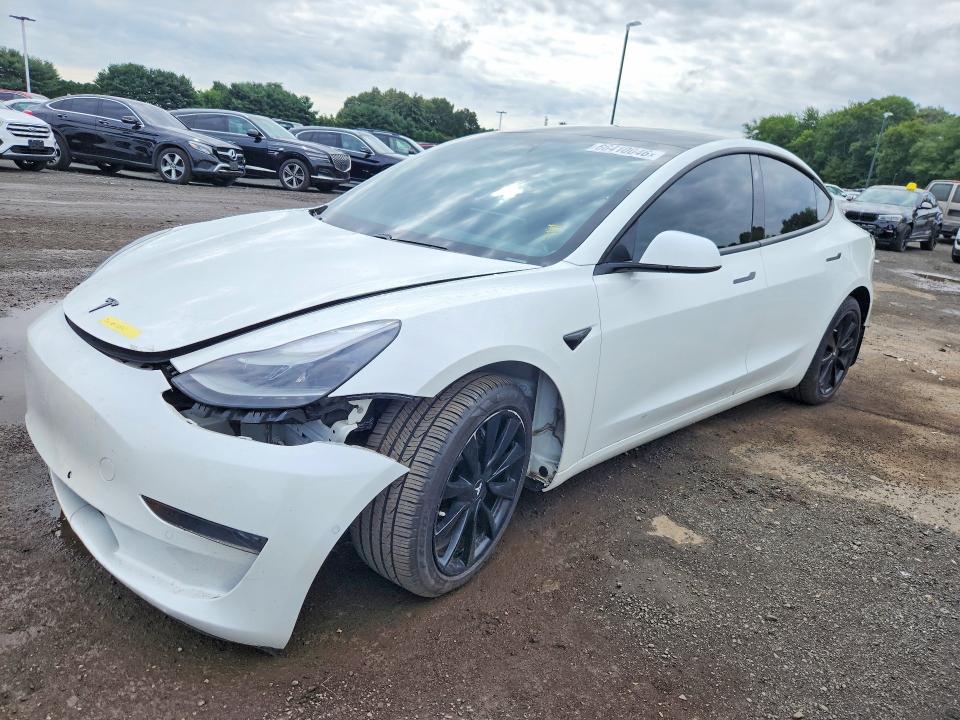 2021 Tesla Model 3 მანქანა იყიდება აუქციონზე, vin: 5YJ3E1EA3MF043812, აუქციონის ნომერი: 66410046