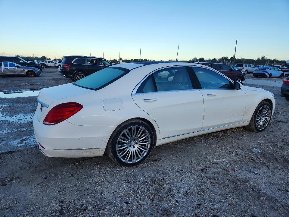 70142636 :رقم المزاد ، WDDUG8CBXFA195266 vin ، 2015 Mercedes-benz S مزاد بيع