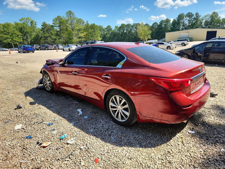 68353446 :رقم المزاد ، JN1BV7AP6FM346721 vin ، 2015 Infiniti Q50 مزاد بيع