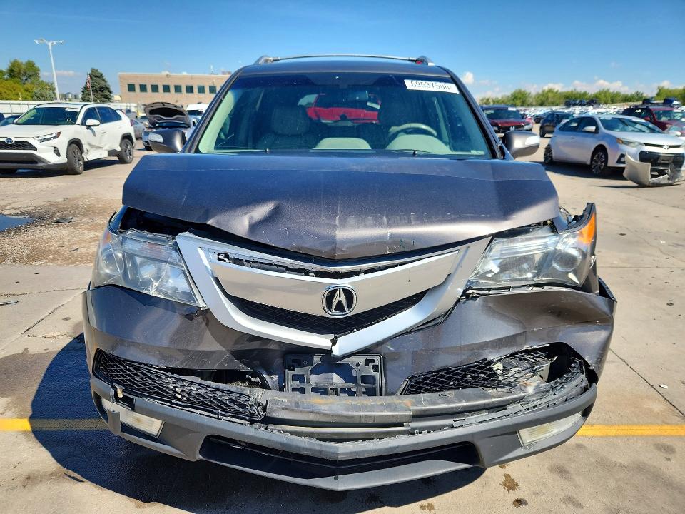 Продаж на аукціоні авто 2012 Acura Mdx, vin: 2HNYD2H45CH509778, номер лоту: 69637506