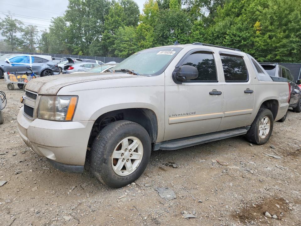 2007 Chevrolet Avalanche მანქანა იყიდება აუქციონზე, vin: 3GNFK12357G319781, აუქციონის ნომერი: 68708096