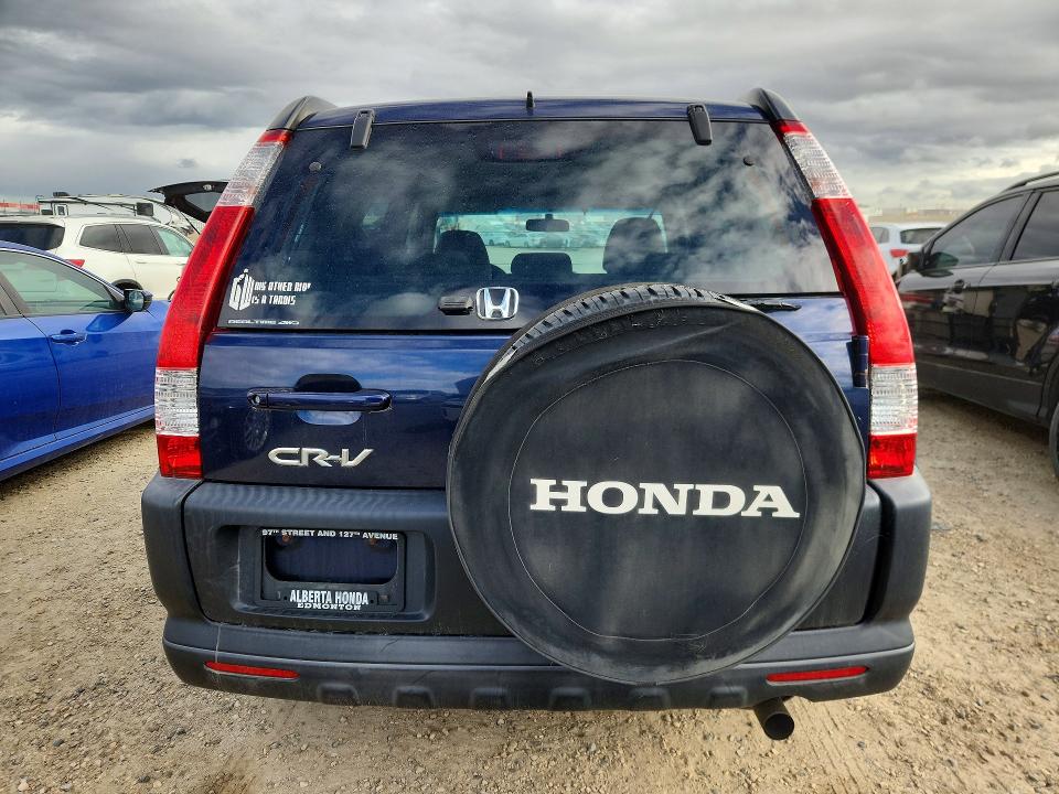 70352066 :رقم المزاد ، JHLRD78896C806444 vin ، 2006 Honda Cr-v مزاد بيع