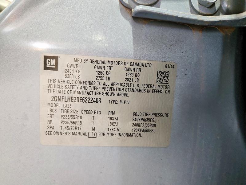 Продажа на аукционе авто 2014 Chevrolet Equinox, vin: 2GNFLHE30E6222403, номер лота: 69734016