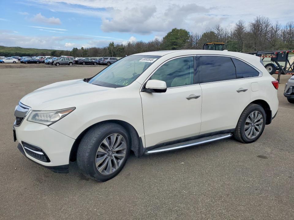 Auction sale of the 2015 Acura Mdx, vin: 5FRYD4H40FB024586, lot number: 69893646