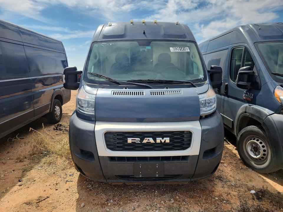2021 Ram Promaster 3500 მანქანა იყიდება აუქციონზე, vin: 3C6FRVJG2ME503428, აუქციონის ნომერი: 65391416