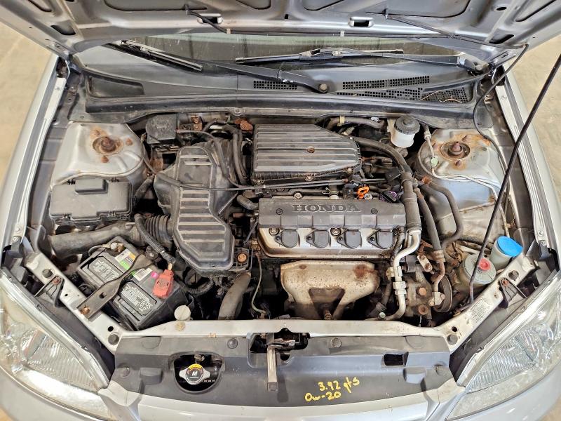 2001 Honda Civic მანქანა იყიდება აუქციონზე, vin: JHMES16561S007774, აუქციონის ნომერი: 66815726
