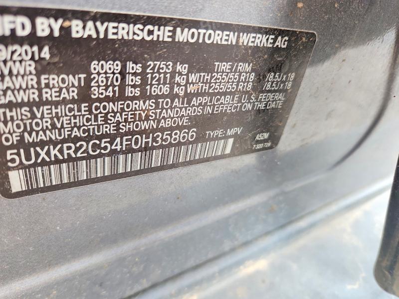 Aukcja sprzedaży 2015 Bmw X5, vin: 5UXKR2C54F0H35866, numer aukcji: 71233156