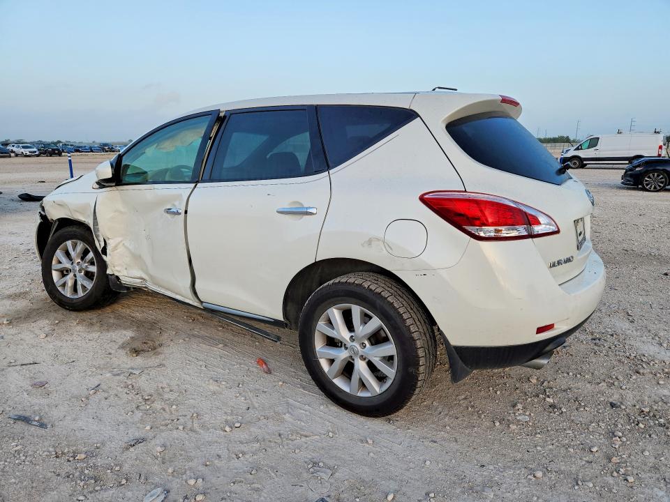2013 Nissan Murano მანქანა იყიდება აუქციონზე, vin: JN8AZ1MU8DW205540, აუქციონის ნომერი: 68110956