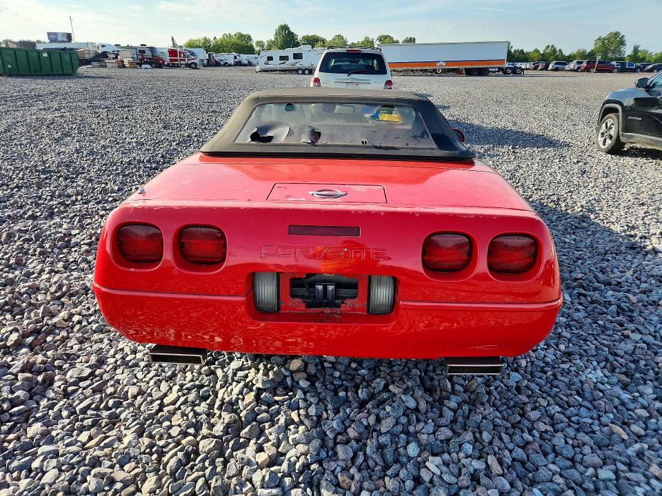 68165786 :رقم المزاد ، 1G1YY3382M5109608 vin ، 1991 Chevrolet Corvette مزاد بيع