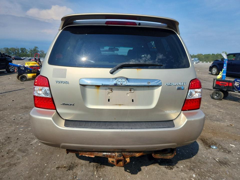 2007 Toyota Highlander მანქანა იყიდება აუქციონზე, vin: JTEEW21A670048888, აუქციონის ნომერი: 69363726