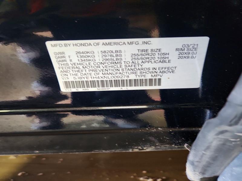 Продаж на аукціоні авто 2022 Acura Mdx, vin: 5J8YE1H4XNL009278, номер лоту: 66973136