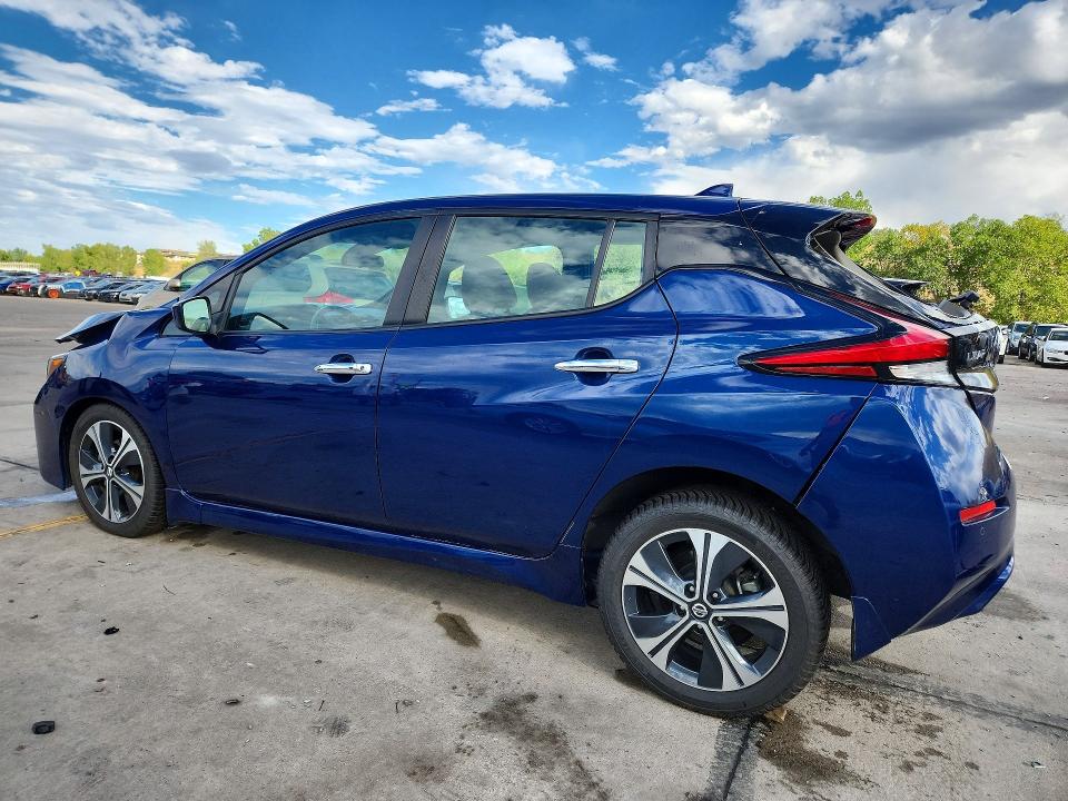 2022 Nissan Leaf მანქანა იყიდება აუქციონზე, vin: 1N4AZ1CV3NC557956, აუქციონის ნომერი: 68433726