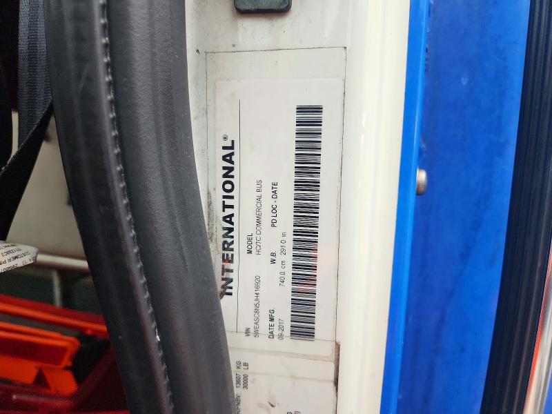 Продажа на аукционе авто 2018 Ic Corporation 3000, vin: 5WEASC8N5JH416920, номер лота: 67333316