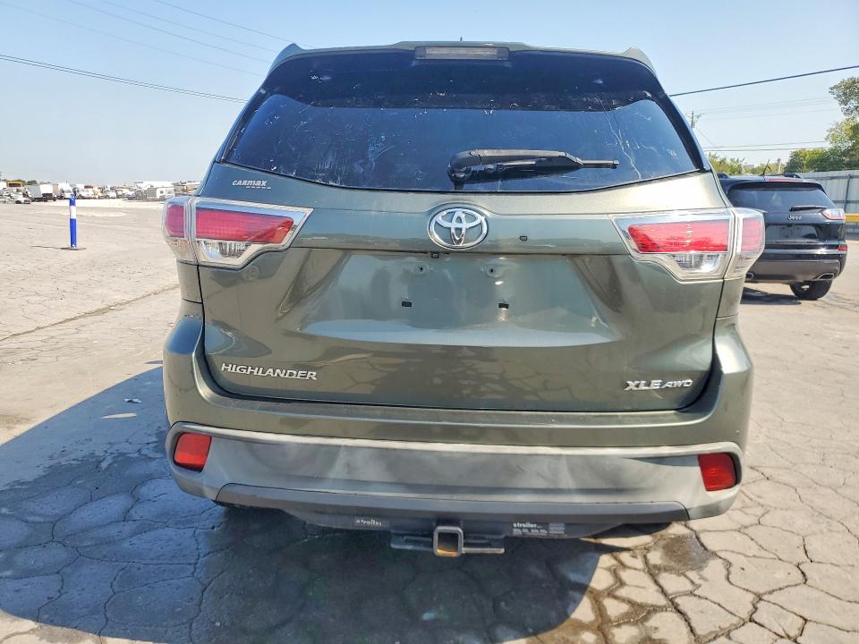 2016 Toyota Highlander მანქანა იყიდება აუქციონზე, vin: 5TDJKRFH9GS300451, აუქციონის ნომერი: 67524296