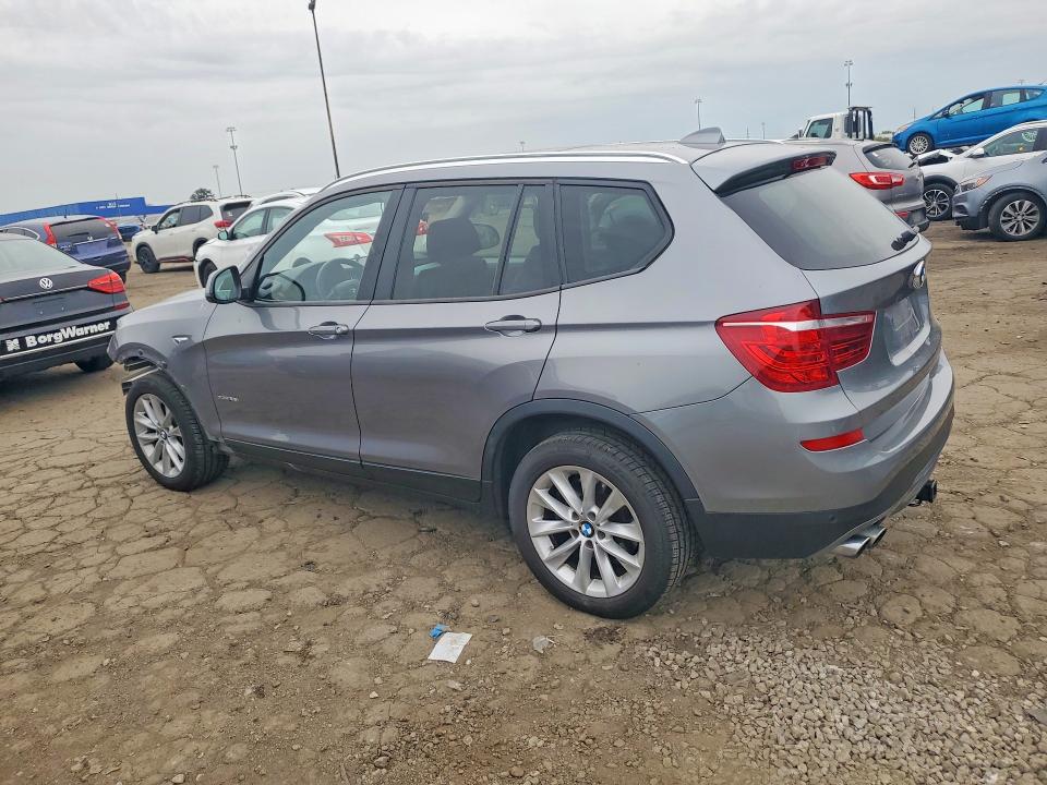 2017 Bmw X3 მანქანა იყიდება აუქციონზე, vin: 5UXWX9C59H0D97500, აუქციონის ნომერი: 70797426