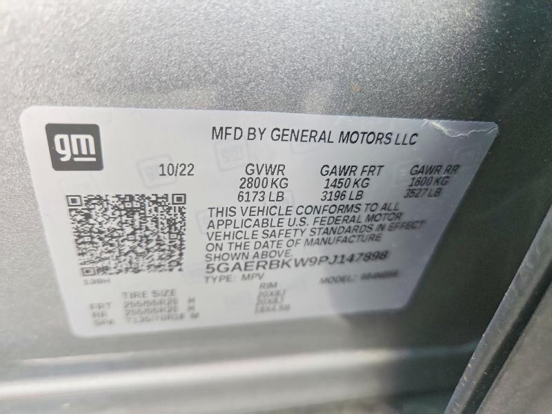 Продаж на аукціоні авто 2023 Buick Enclave, vin: 5GAERBKW9PJ147898, номер лоту: 69875866