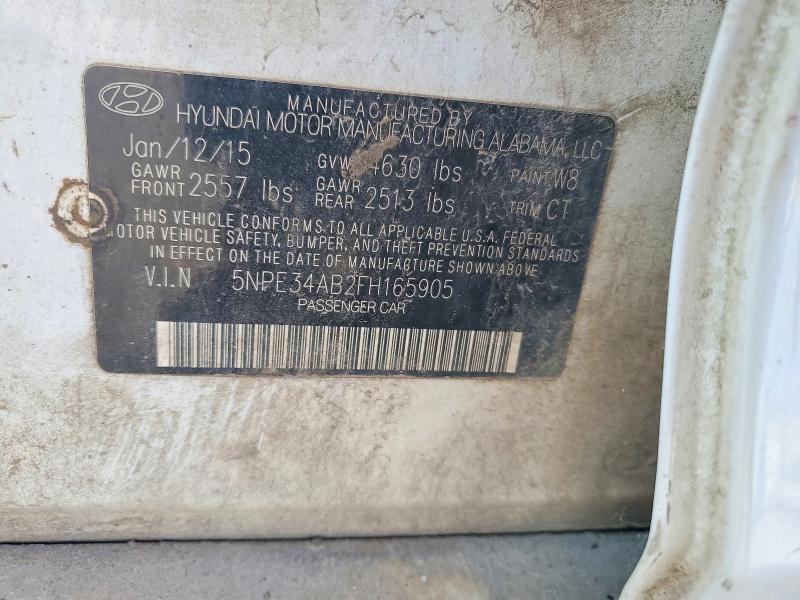 Aukcja sprzedaży 2015 Hyundai Sonata, vin: 5NPE34AB2FH165905, numer aukcji: 68701596