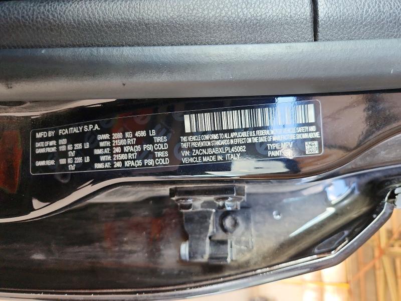 Продажа на аукционе авто 2020 Jeep Renegade, vin: ZACNJBABXLPL45062, номер лота: 68190526