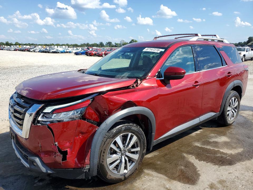 2022 Nissan Pathfinder მანქანა იყიდება აუქციონზე, vin: 5N1DR3CC3NC203898, აუქციონის ნომერი: 67147276