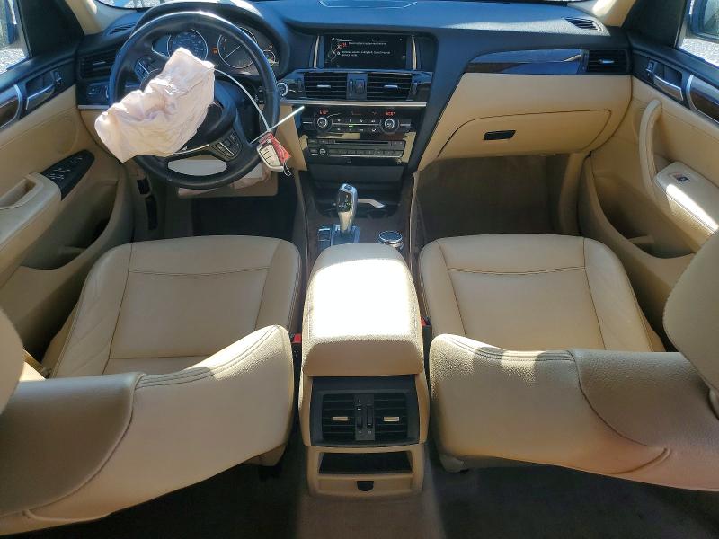 2015 Bmw X3 მანქანა იყიდება აუქციონზე, vin: 5UXWZ7C51F0M83490, აუქციონის ნომერი: 67750096