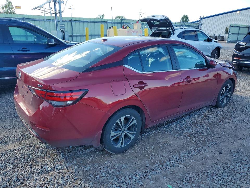2021 Nissan Sentra მანქანა იყიდება აუქციონზე, vin: 3N1AB8CV3MY298093, აუქციონის ნომერი: 68975816
