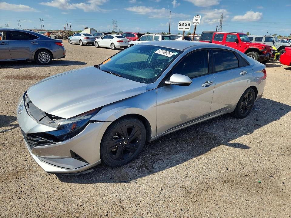 68756526 :رقم المزاد ، 5NPLM4AG7MH048303 vin ، 2021 Hyundai Elantra مزاد بيع