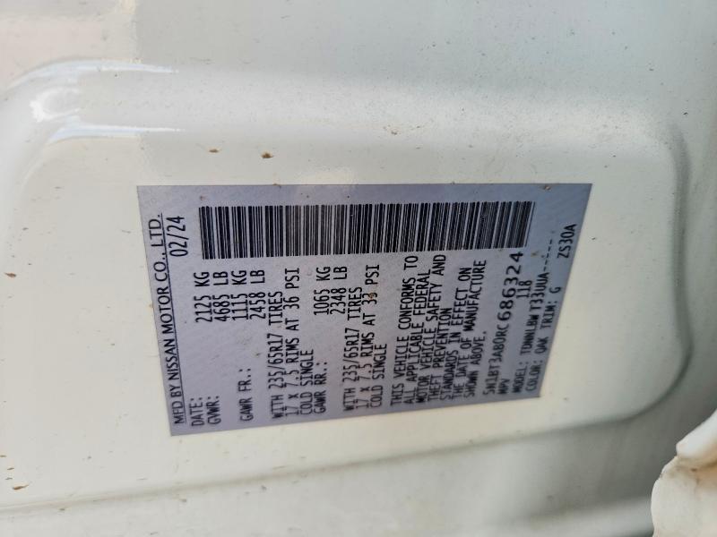 Aukcja sprzedaży 2024 Nissan Rogue, vin: 5N1BT3AB0RC686324, numer aukcji: 69352956