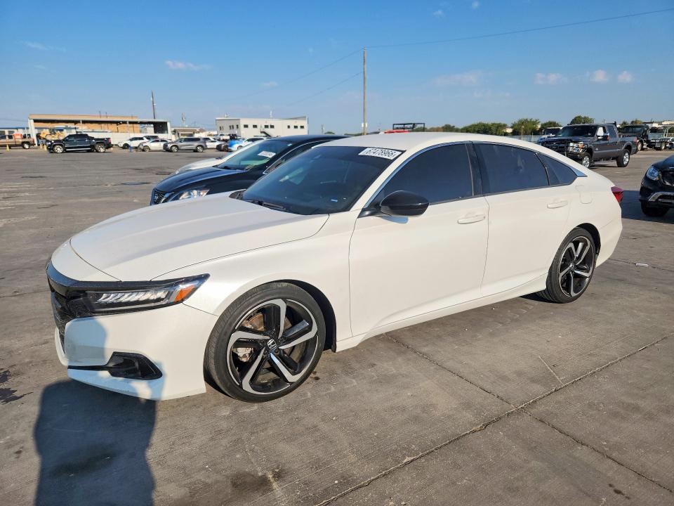 67478966 :رقم المزاد ، 1HGCV1F33NA008358 vin ، 2022 Honda Accord مزاد بيع