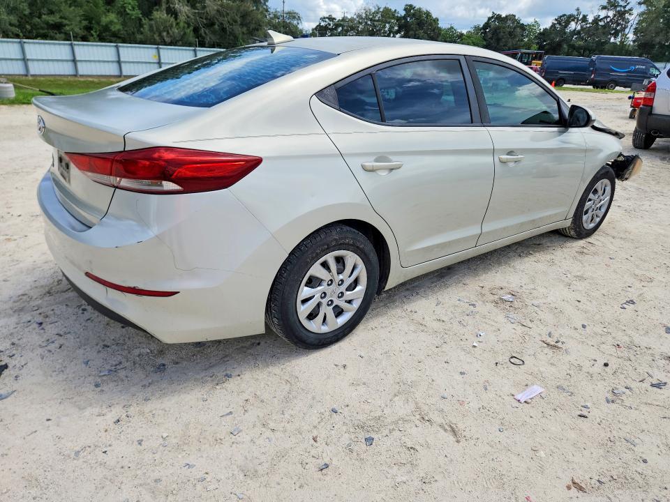 2017 Hyundai Elantra მანქანა იყიდება აუქციონზე, vin: KMHD74LFXHU428808, აუქციონის ნომერი: 68216116