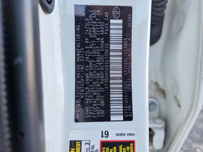 Aukcja sprzedaży 2025 Toyota Camry, vin: 4T1DAACK6SU130650, numer aukcji: 70332976