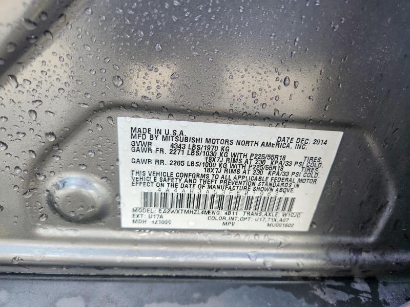 Aukcja sprzedaży 2015 Mitsubishi Outlander Sport, vin: 4A4AR3AU3FE019627, numer aukcji: 68406326