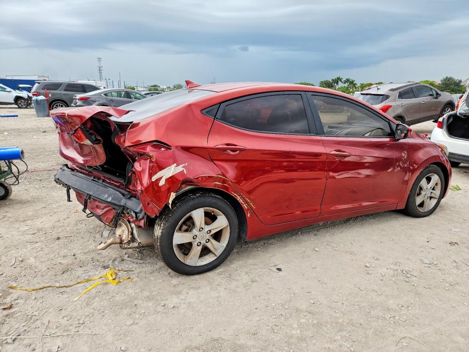 2011 Hyundai Elantra მანქანა იყიდება აუქციონზე, vin: KMHDH4AE7BU103418, აუქციონის ნომერი: 70671836