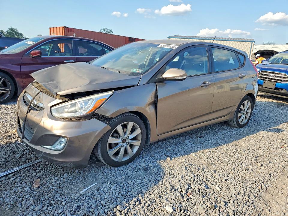 2014 Hyundai Accent მანქანა იყიდება აუქციონზე, vin: KMHCU5AE9EU171057, აუქციონის ნომერი: 68620436