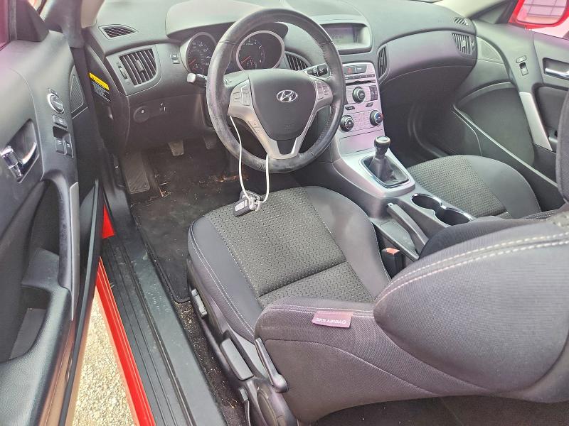 70298146 :رقم المزاد ، KMHHT6KD9AU008603 vin ، 2010 Hyundai Genesis Coupe مزاد بيع